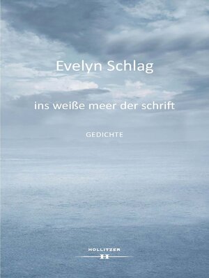 cover image of ins weiße meer der schrift